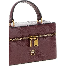 Bordeaux Calfskin Crossbody Bag