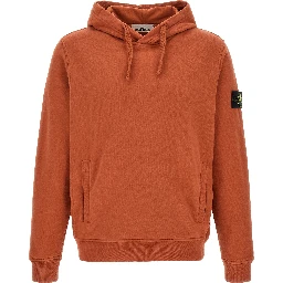 Orange Cotton Sweatshirt