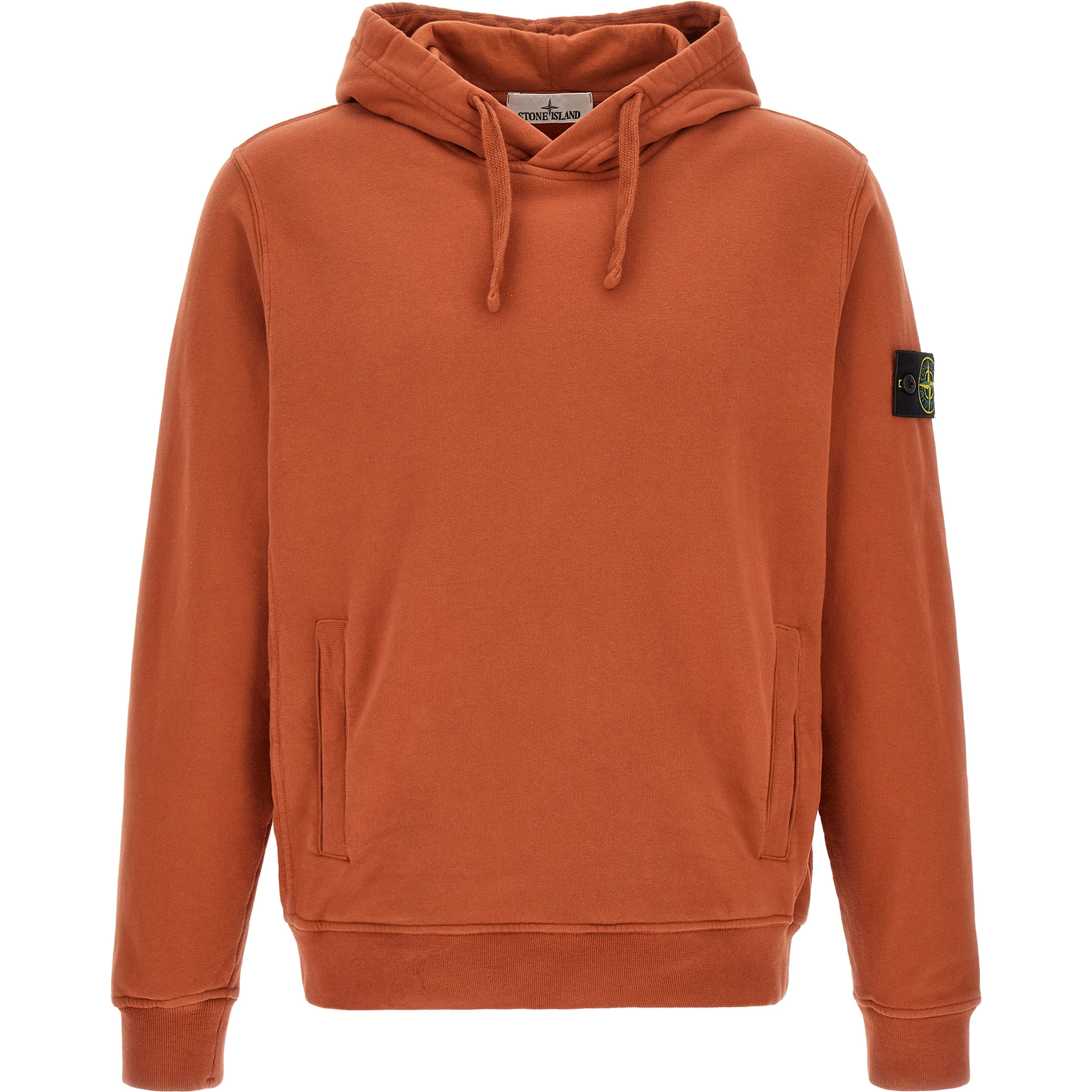 Orange Cotton Sweatshirt