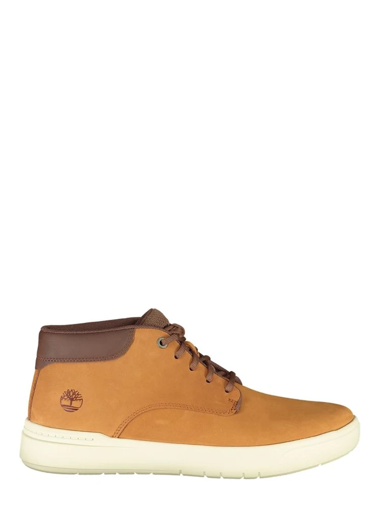 Brown Leather Men Sneaker