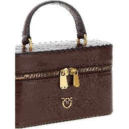 Bordeaux Calfskin Crossbody Bag