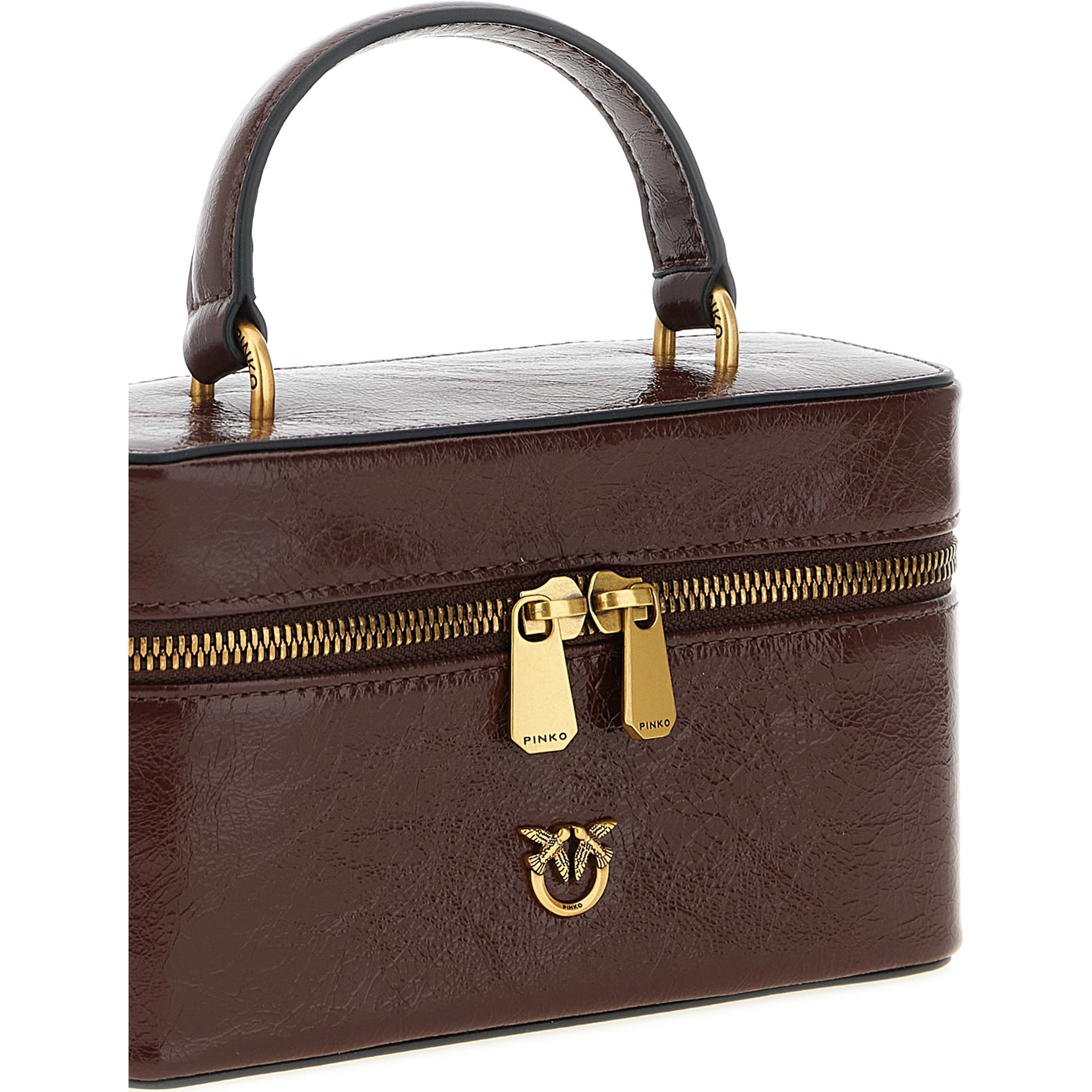 Bordeaux Calfskin Crossbody Bag