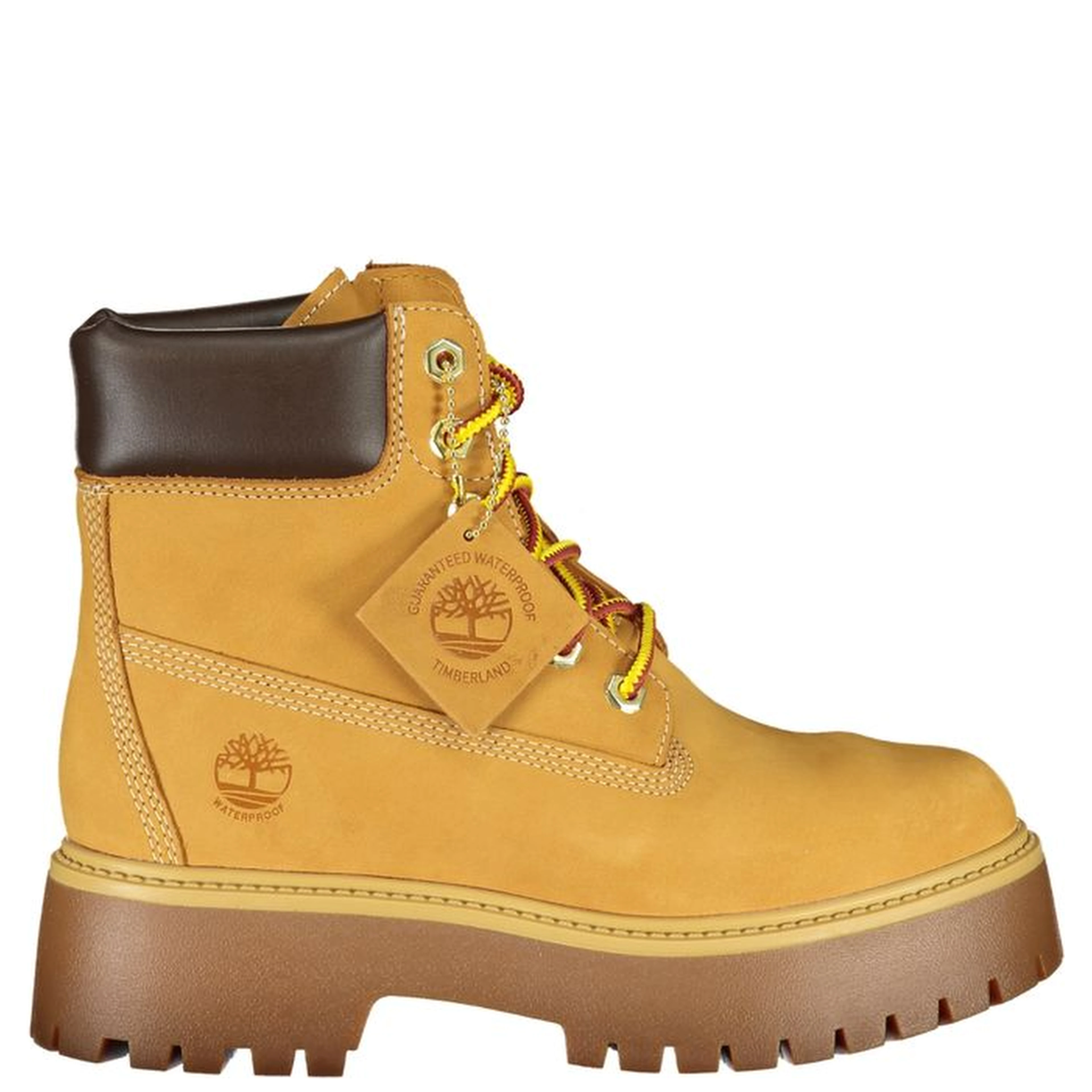 Brown Leather Women Boot
