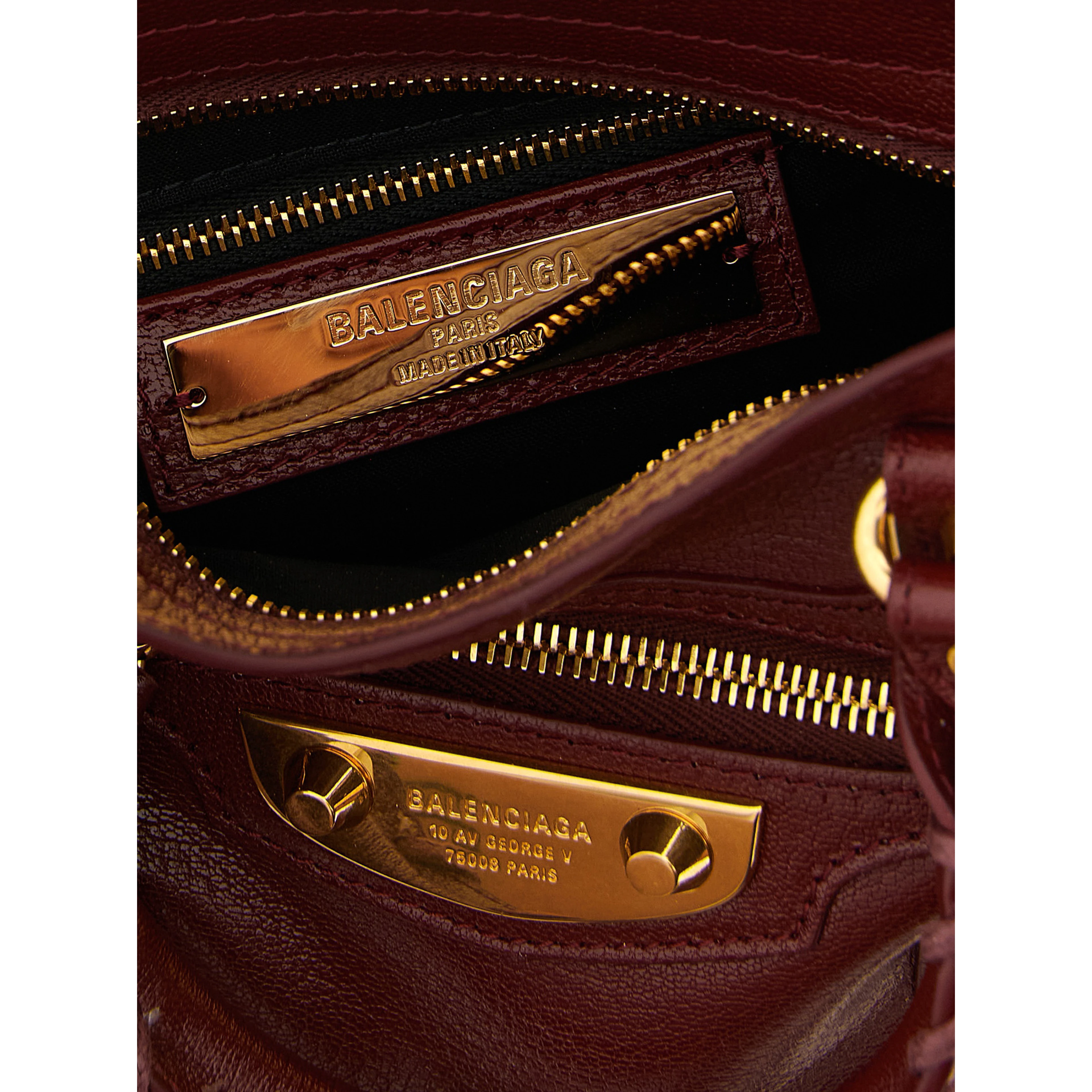 Bordeaux Goatskin Handbag