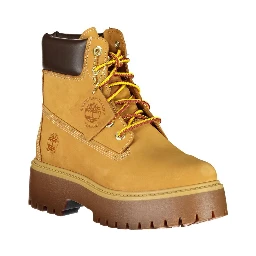 Brown Leather Women Boot