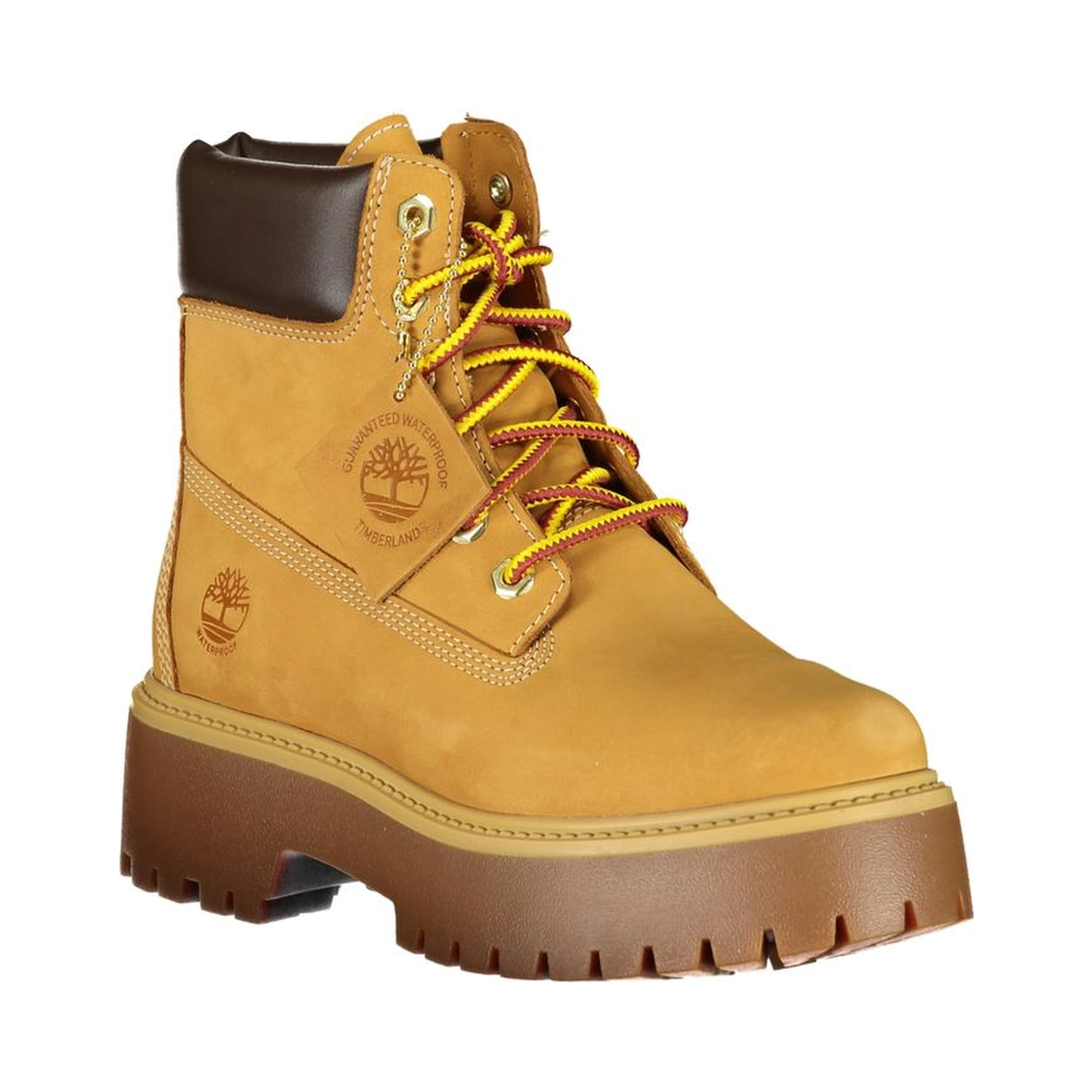Brown Leather Women Boot