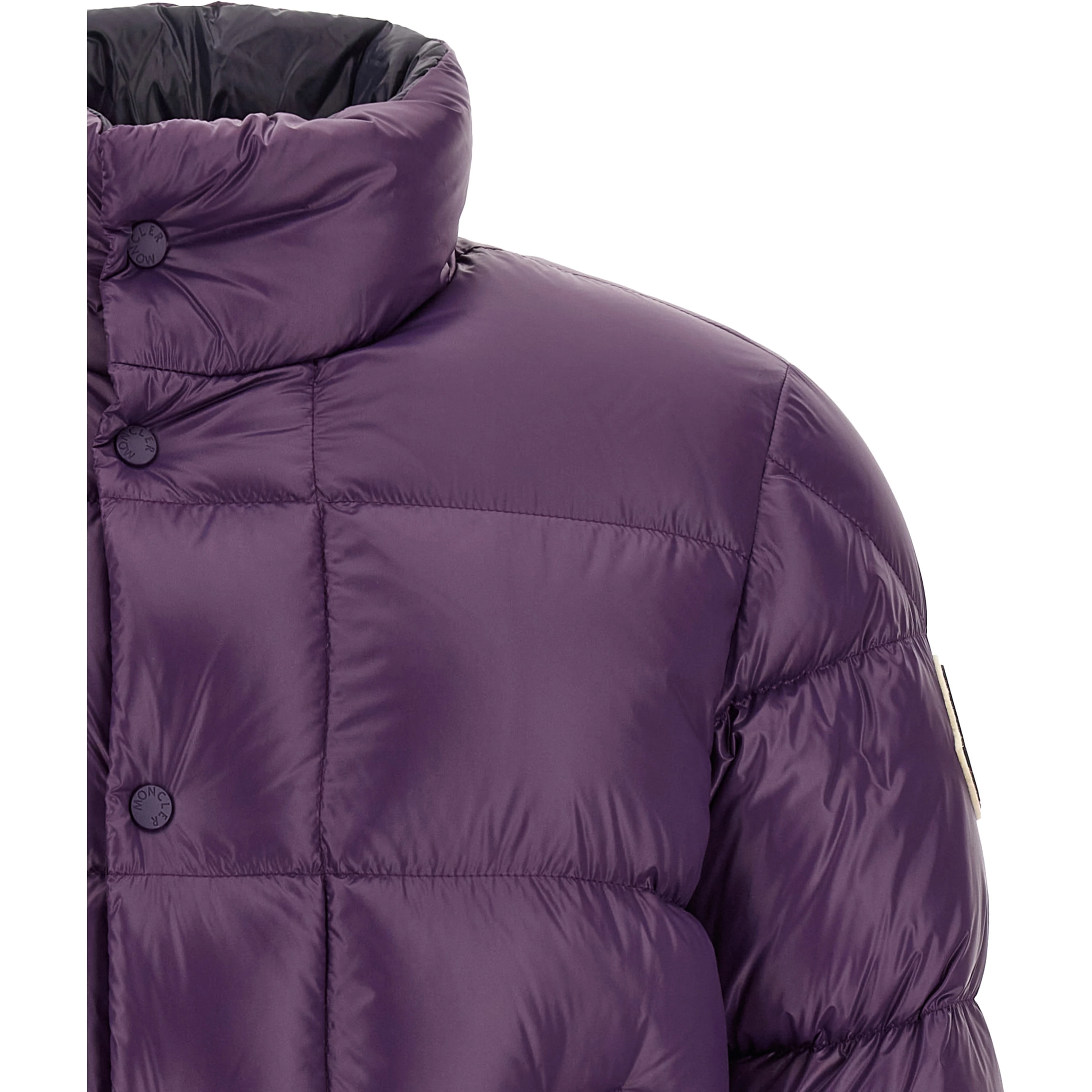 Purple Polyamide Shell Jacket