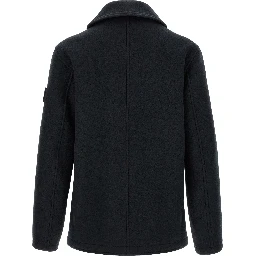 Blue Cotton Coat