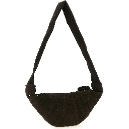Brown Lamb Leather Shoulder Bag