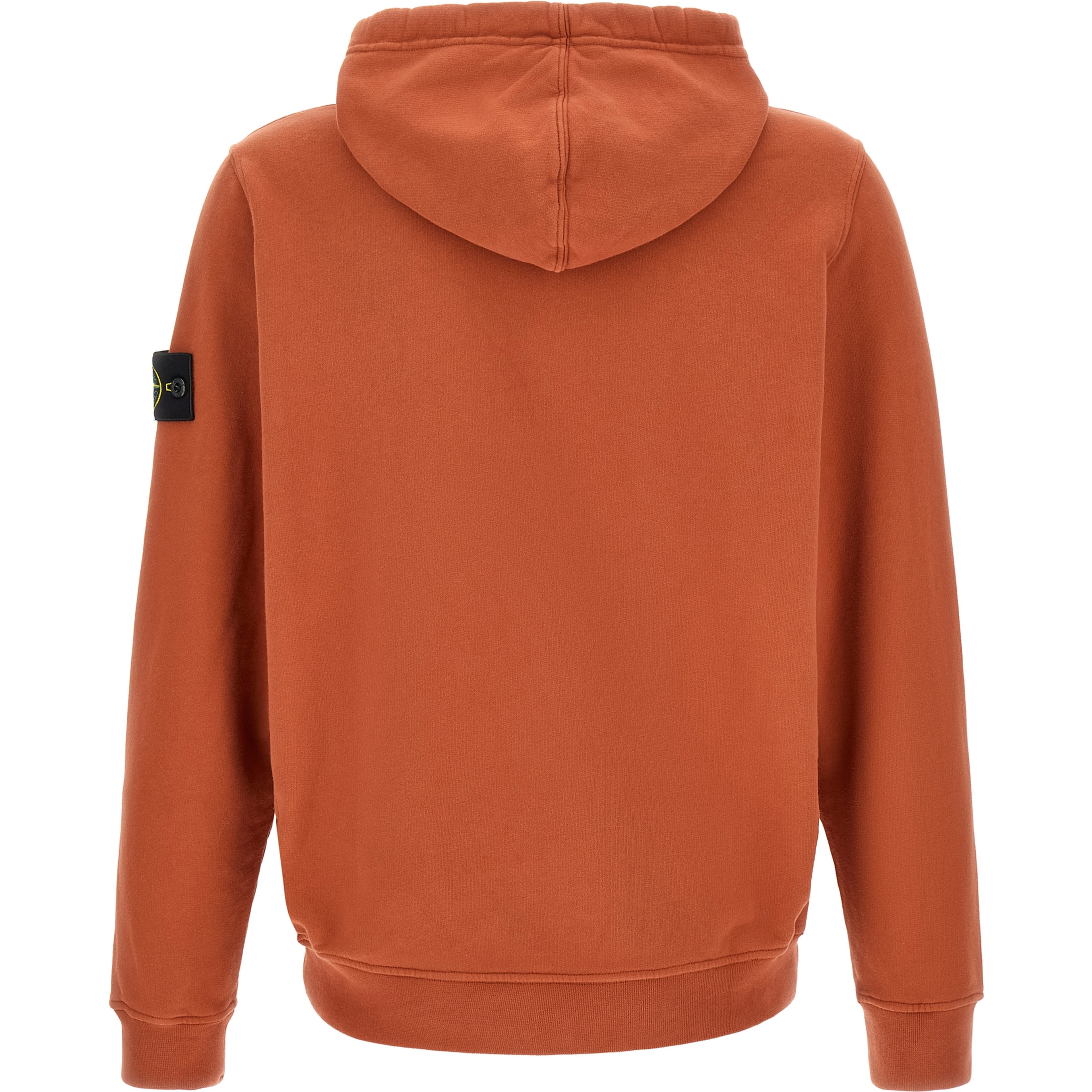 Orange Cotton Sweatshirt