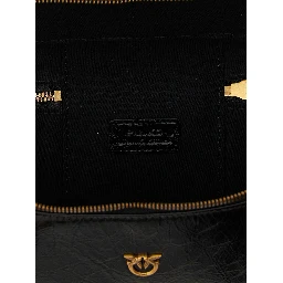 Black Calfskin Crossbody Bag