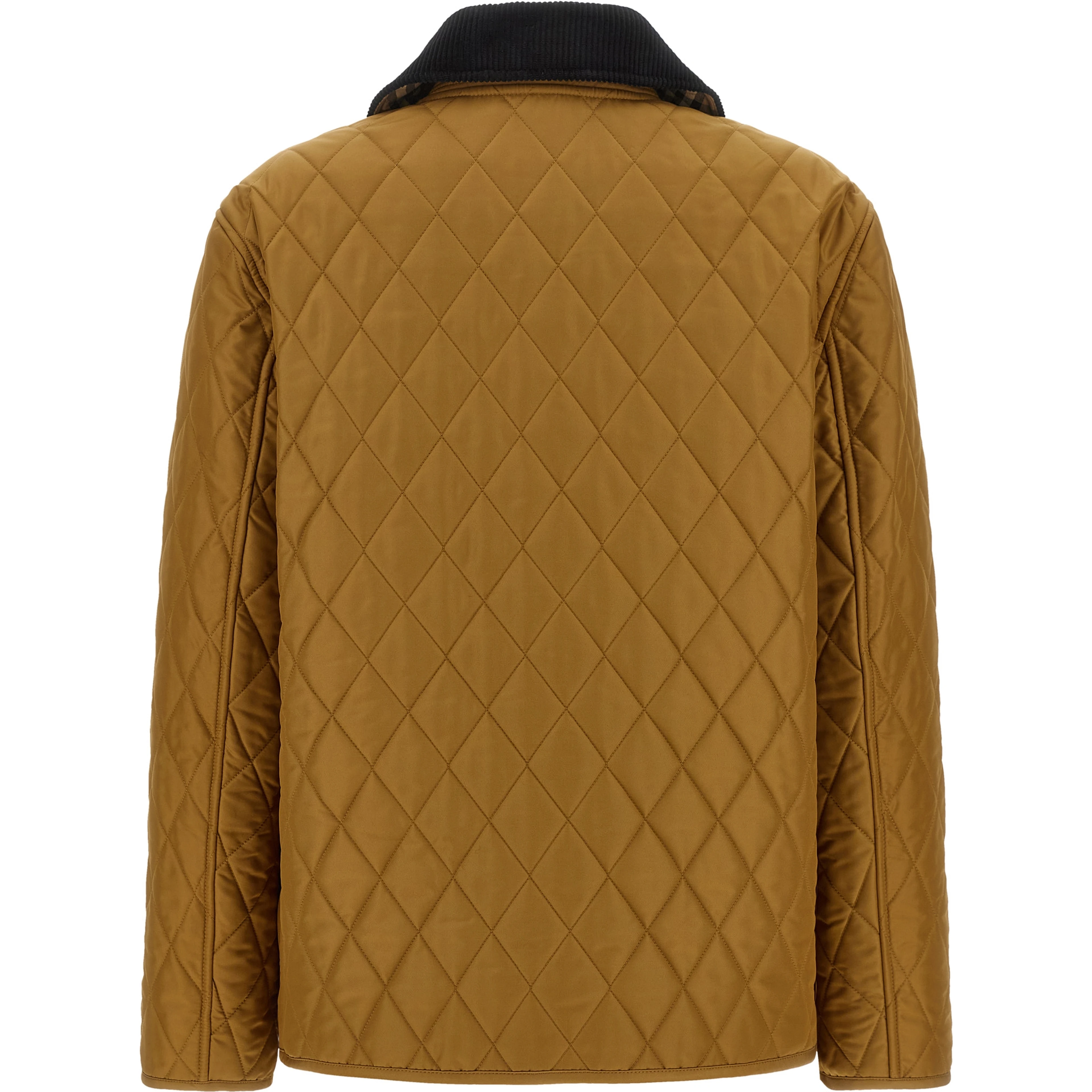 Beige Polyester Shell Jacket