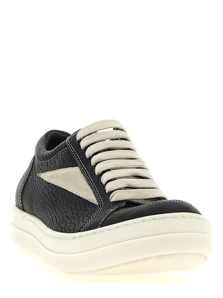 Bicolor Lamb Leather Low Top Sneakers alternative