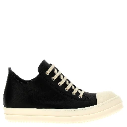 Bicolor Calfskin Low Top Sneakers