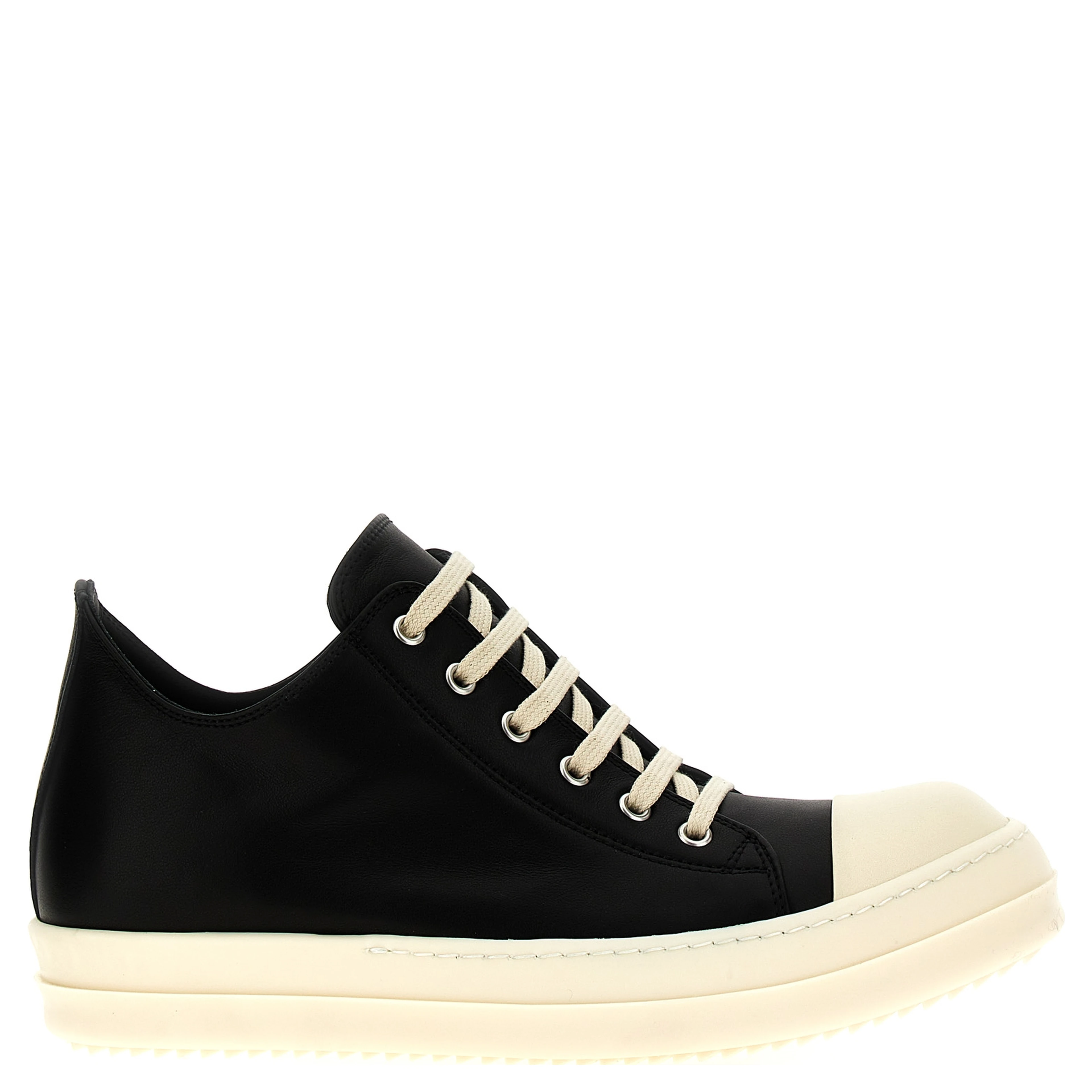Bicolor Calfskin Low Top Sneakers