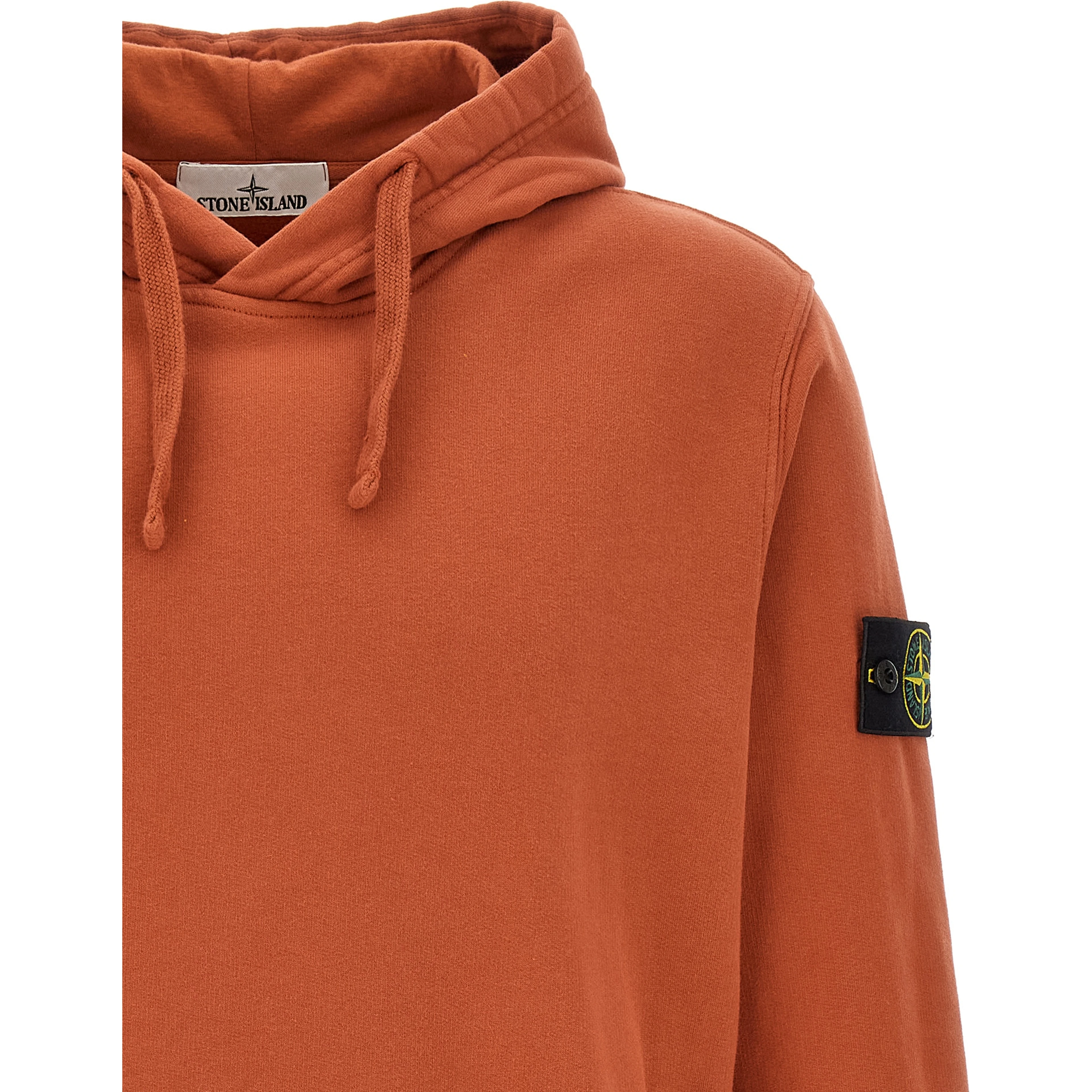 Orange Cotton Sweatshirt
