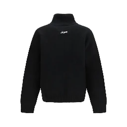 Black Wool Oves Aries Sweatshirt