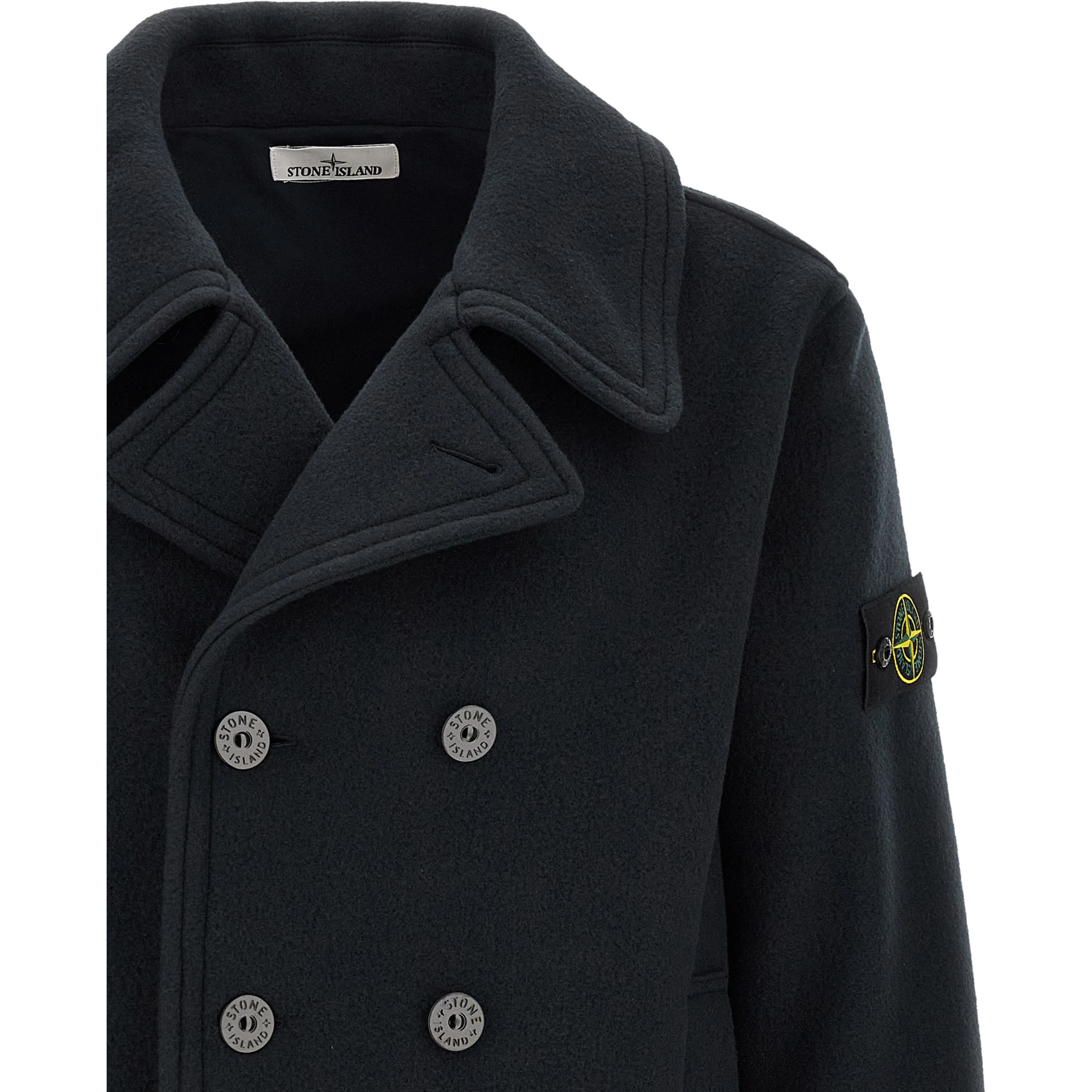 Blue Cotton Coat