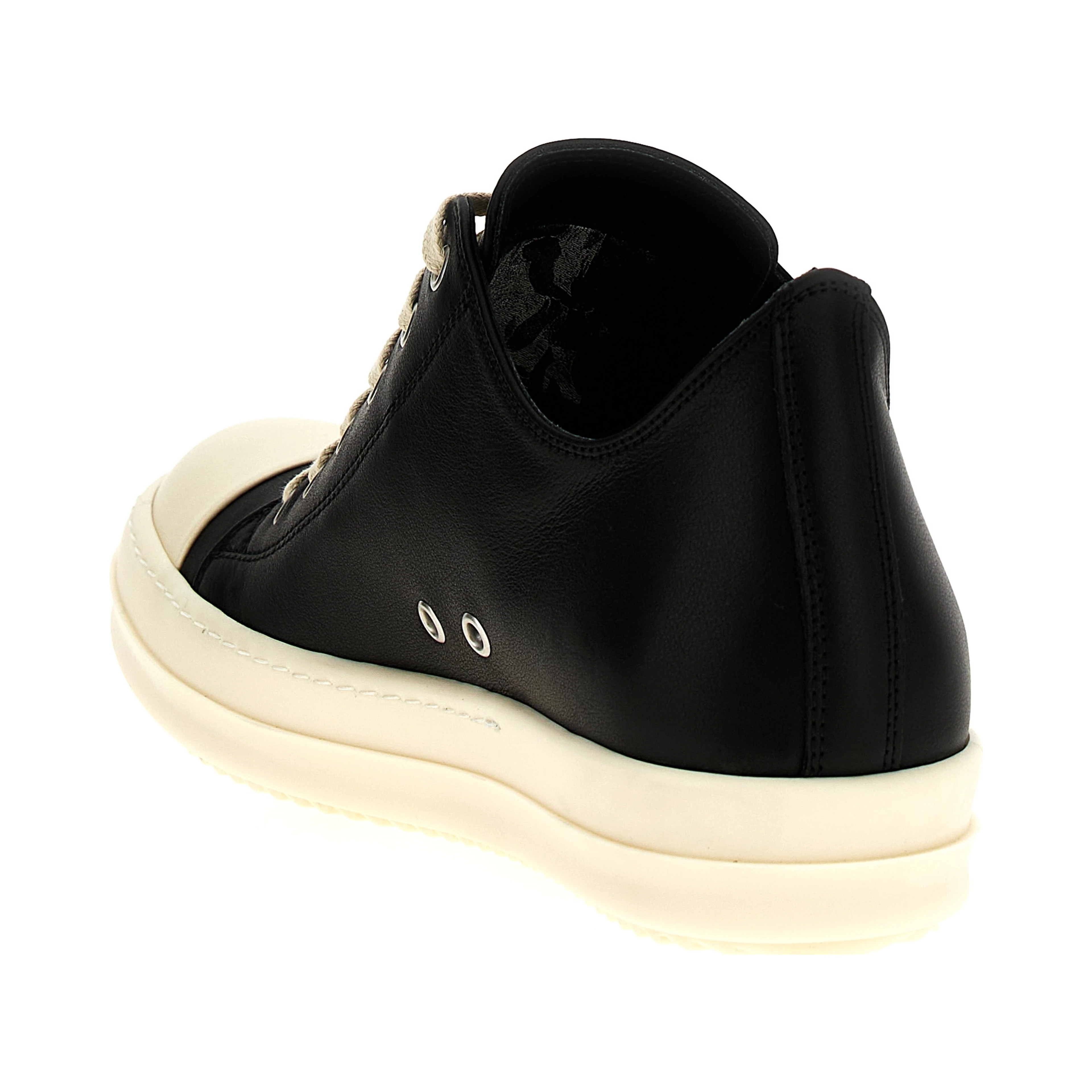 Bicolor Calfskin Low Top Sneakers