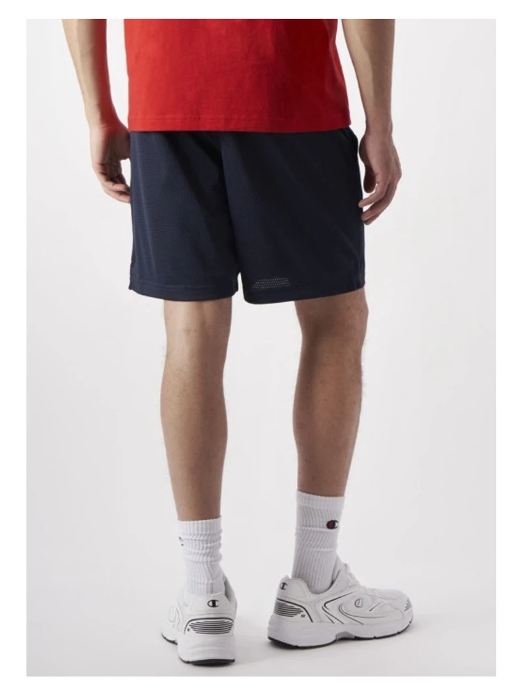 Navy Blue Polyester Bermuda Shorts alternative