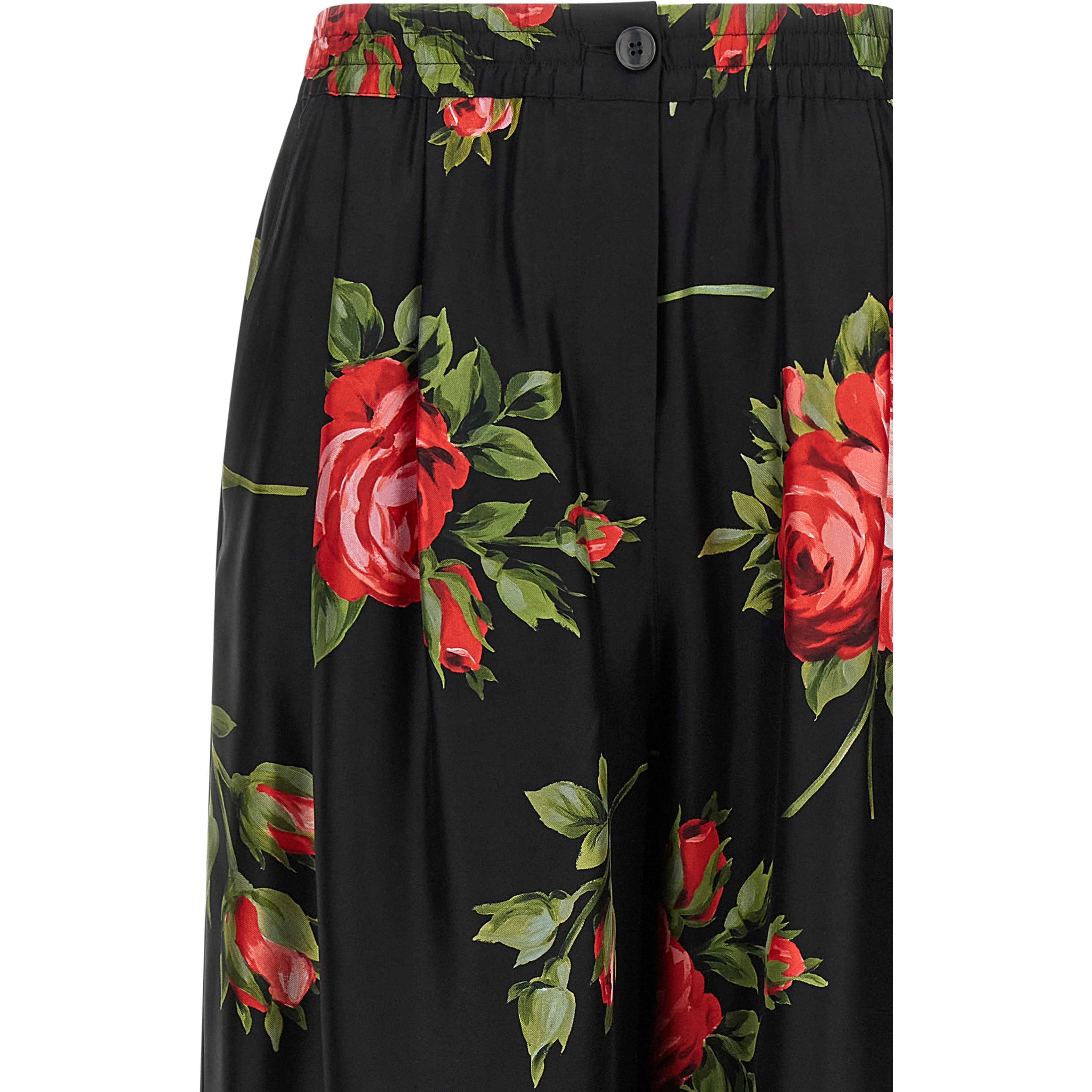 Black Silk Pants