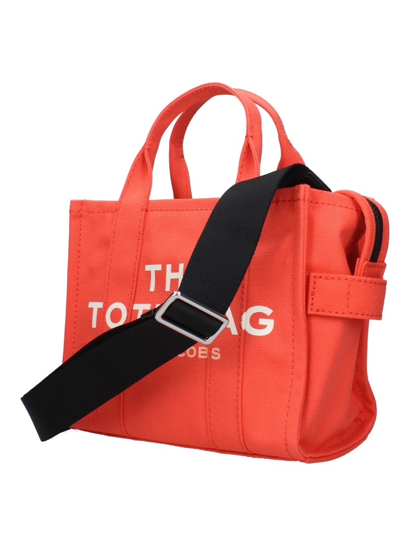 Orange Fabric Handbag