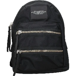 Black Nylon Backpack