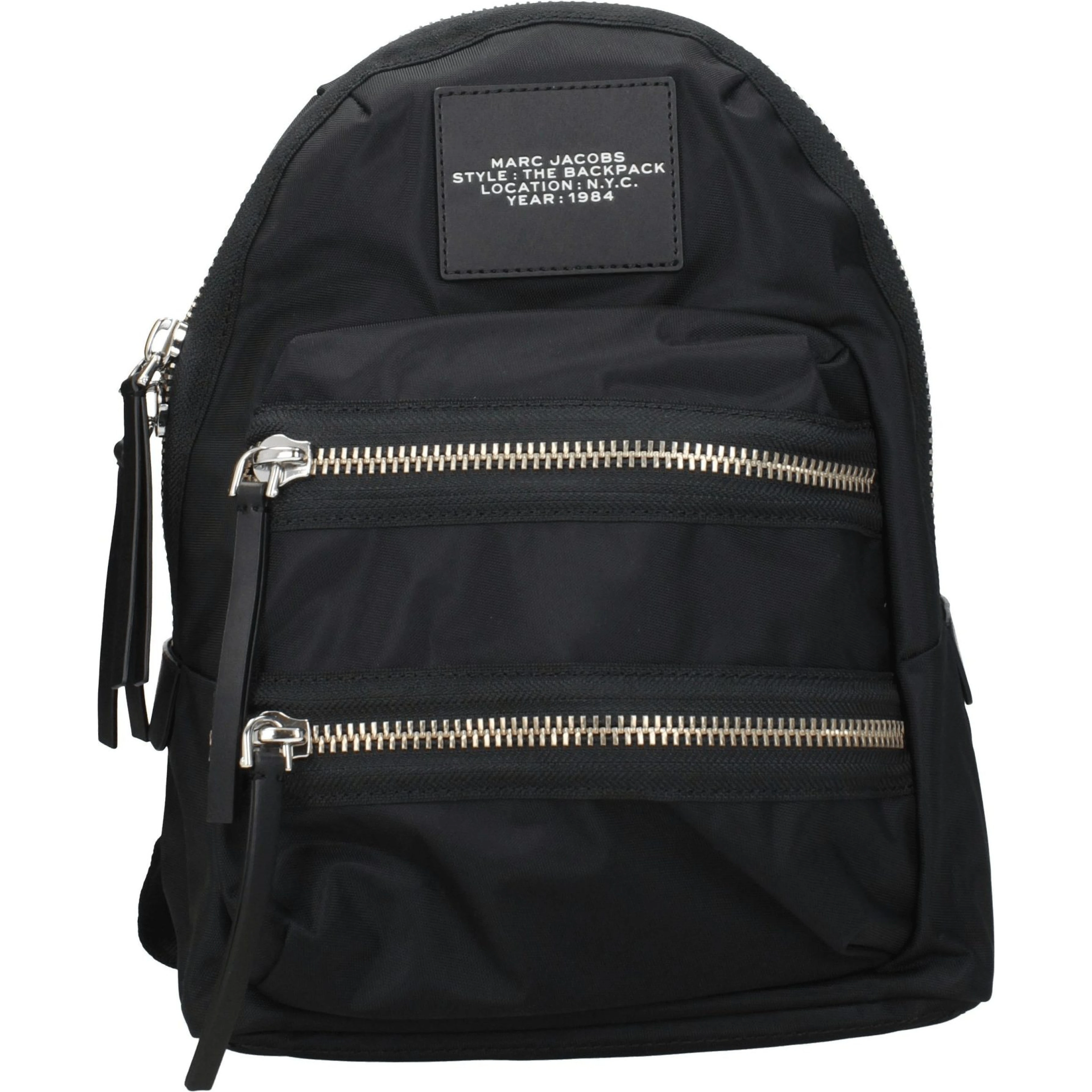 Black Nylon Backpack