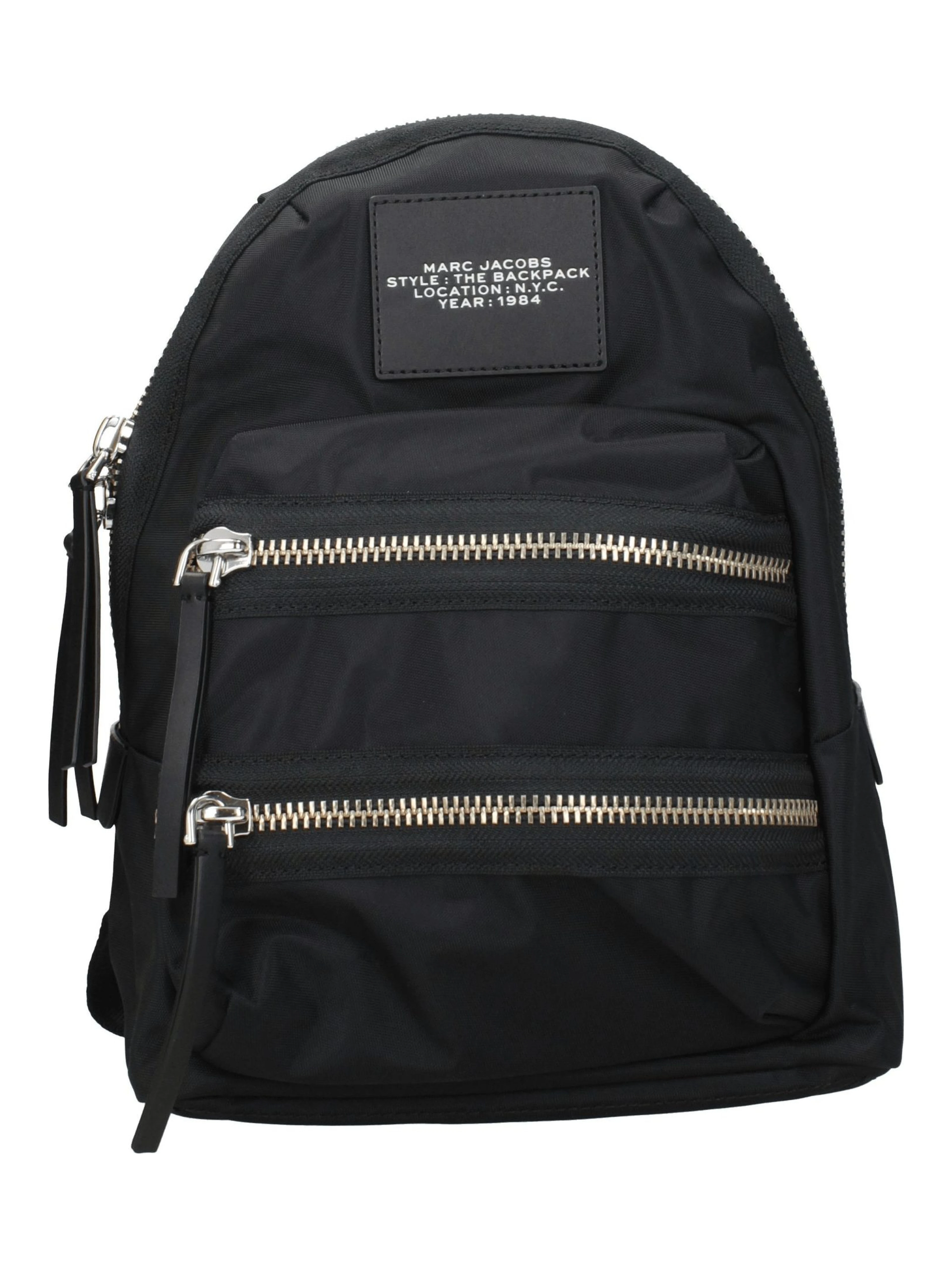 Black Nylon Backpack