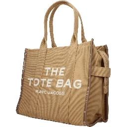 Brown Fabric Shoulder Bag