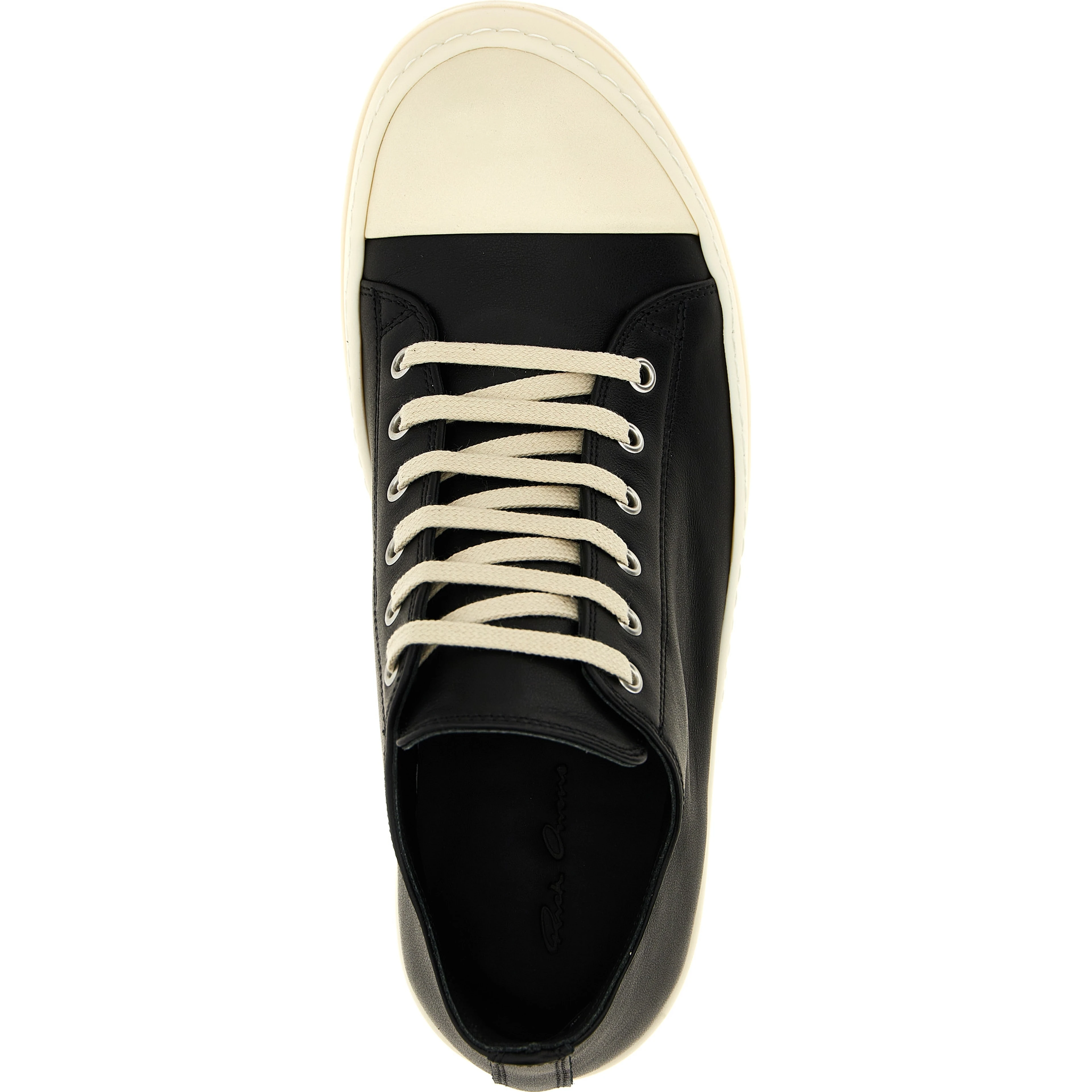 Bicolor Calfskin Low Top Sneakers