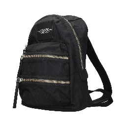 Black Nylon Backpack