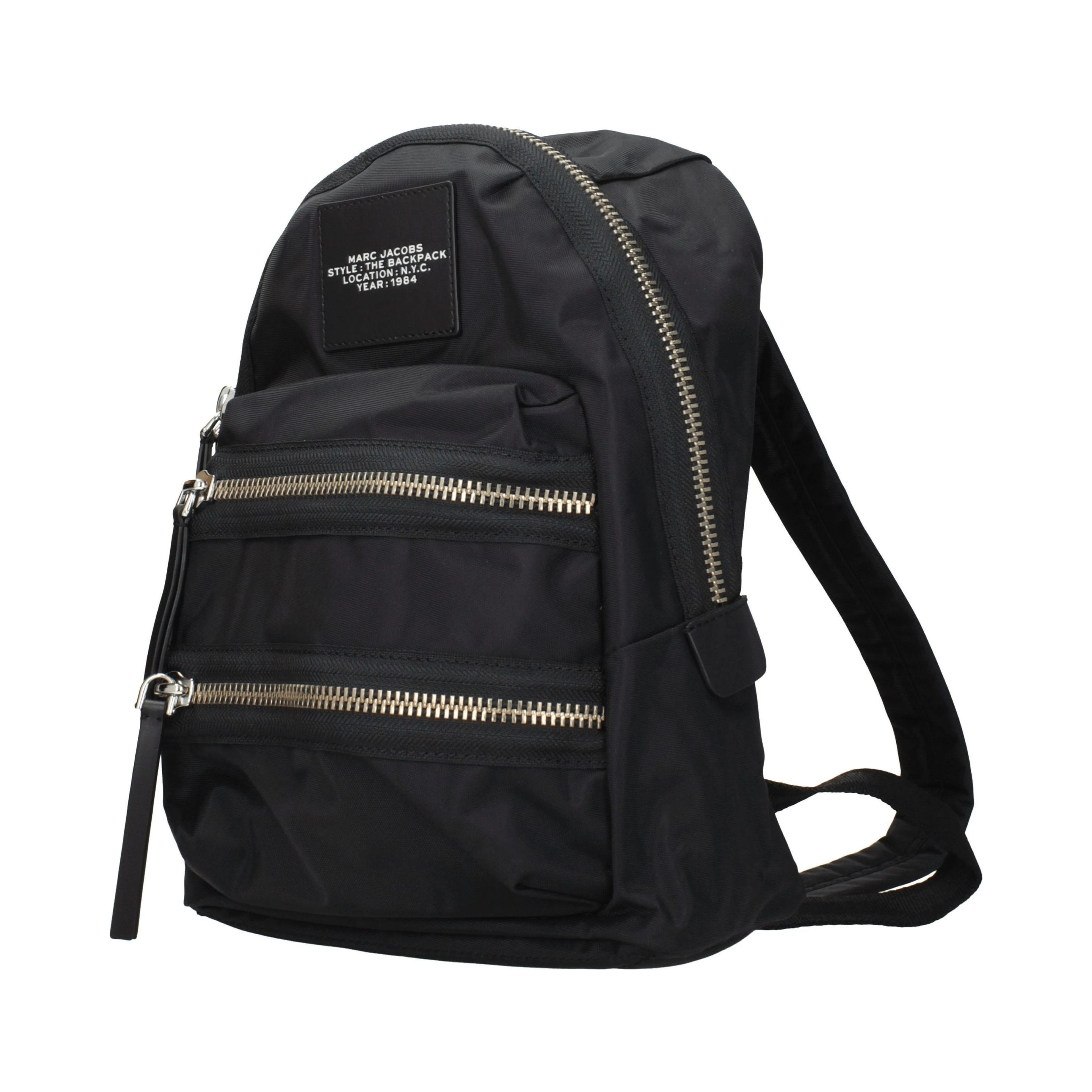 Black Nylon Backpack