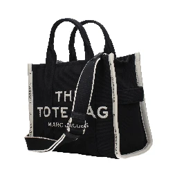 Black Fabric Handbag