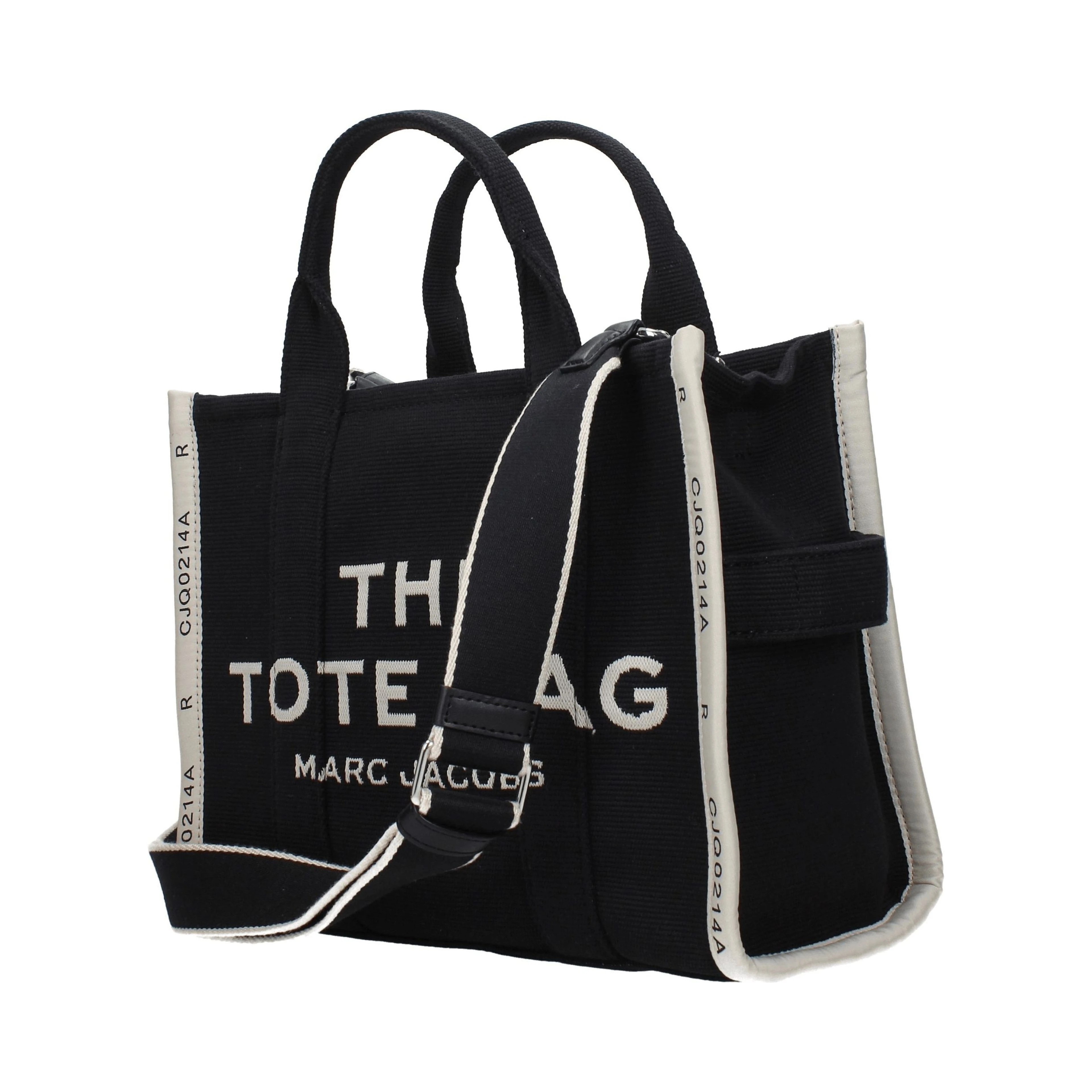 Black Fabric Handbag