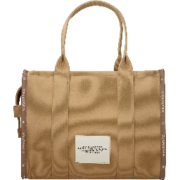 Brown Fabric Shoulder Bag