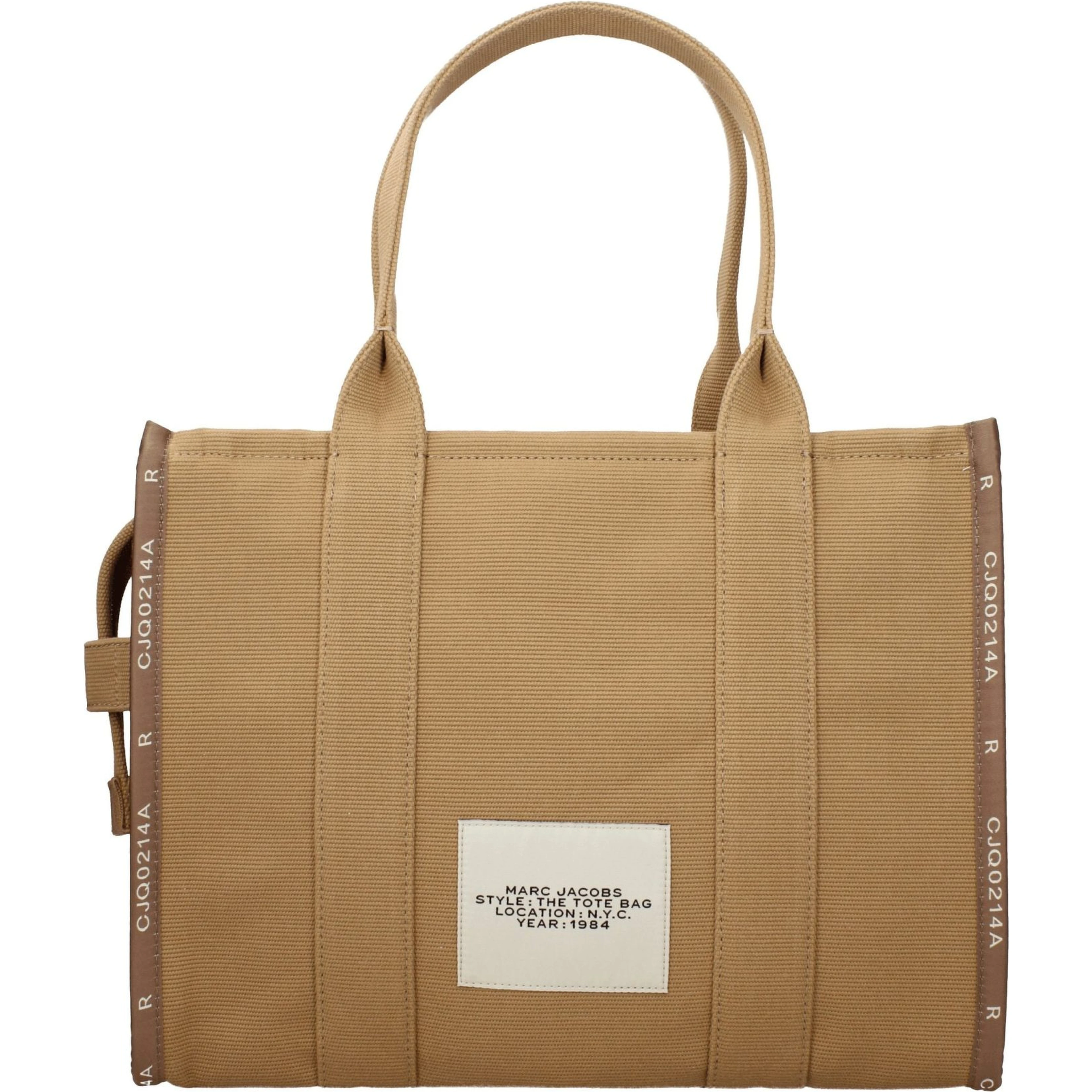 Brown Fabric Shoulder Bag
