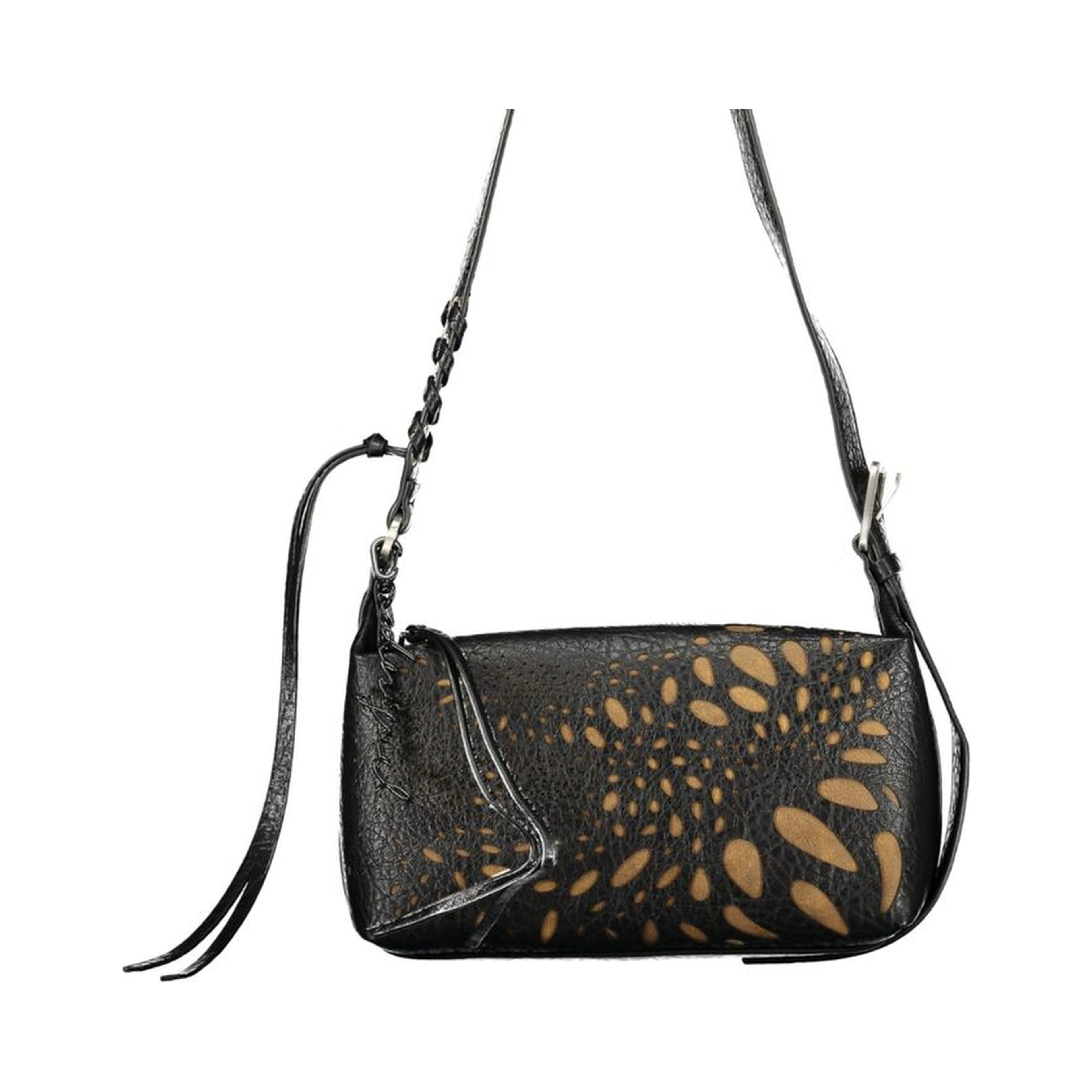 Nero Poliuretano Donna Bag