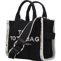 Black Fabric Handbag
