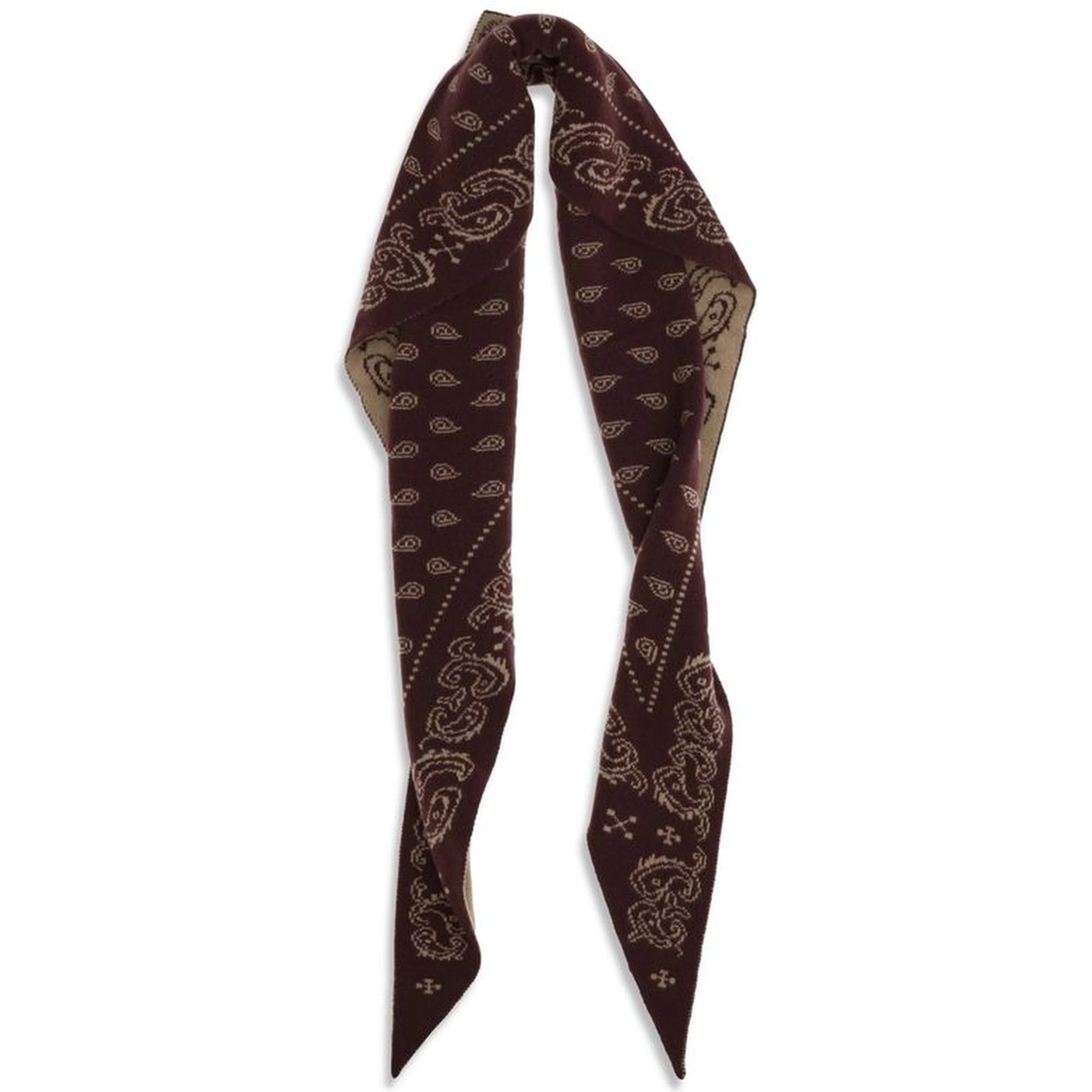Brown Cashmere Scarf