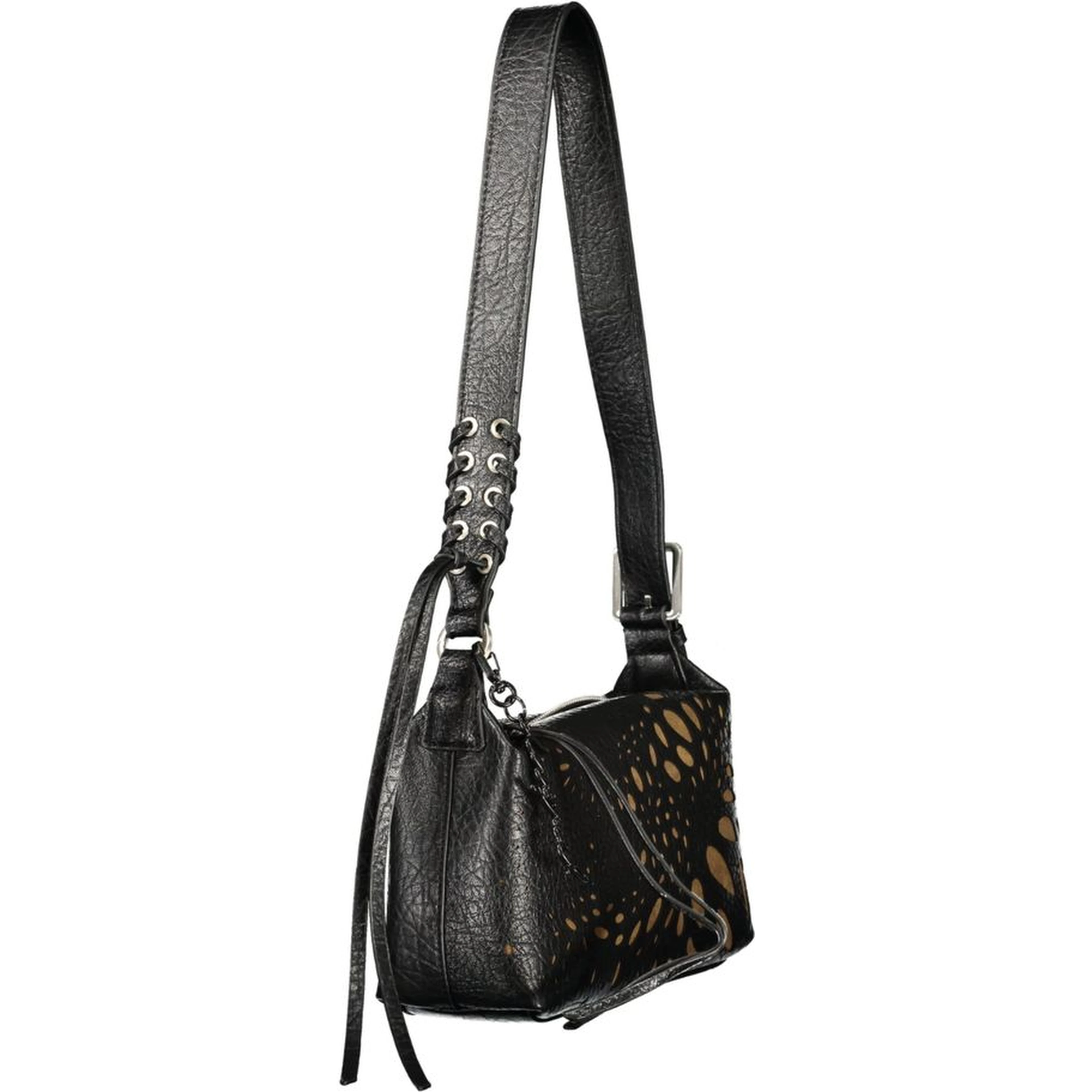 Nero Poliuretano Donna Bag