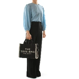 Black Fabric Handbag