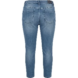 Blue Cotton Women Jean