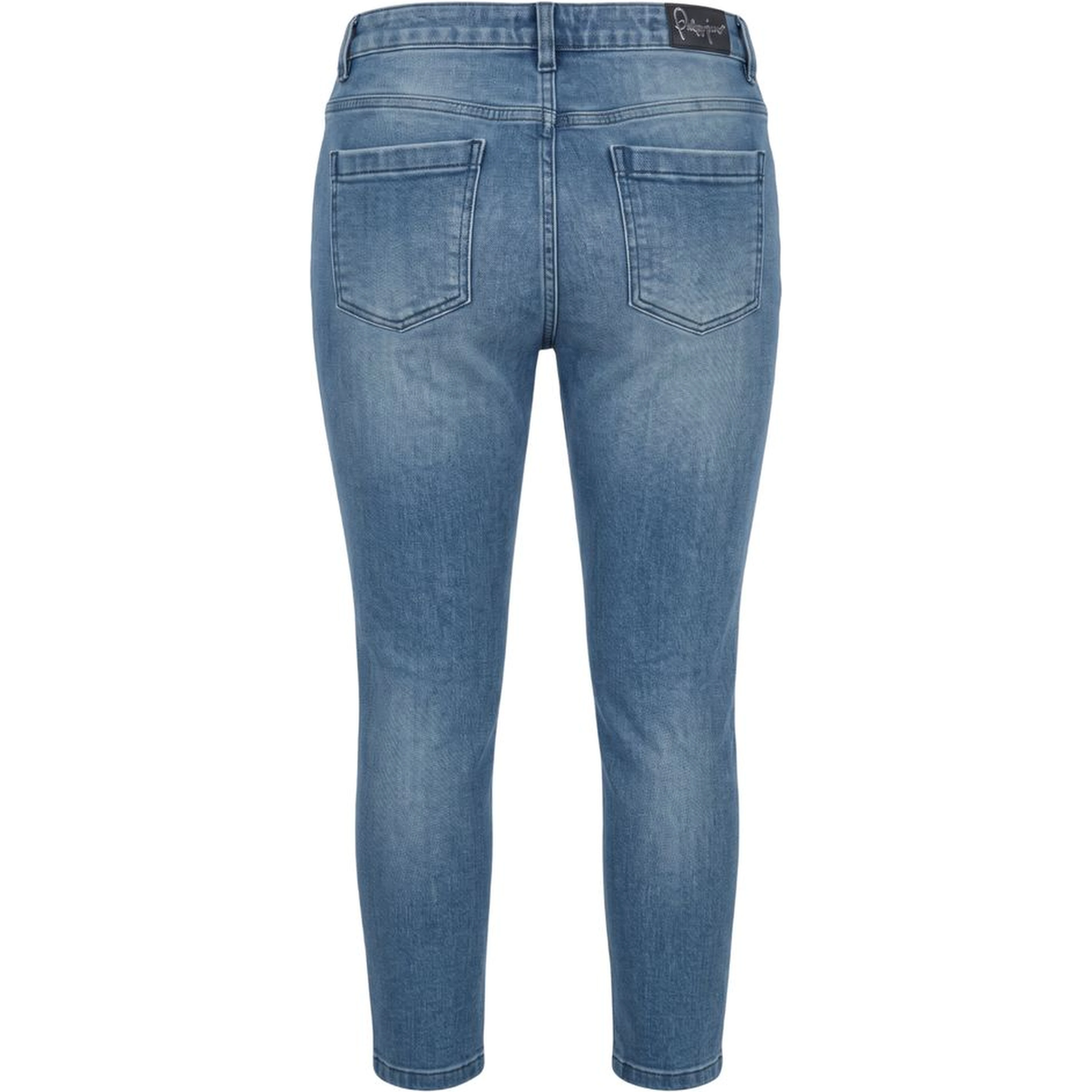 Blue Cotton Women Jean