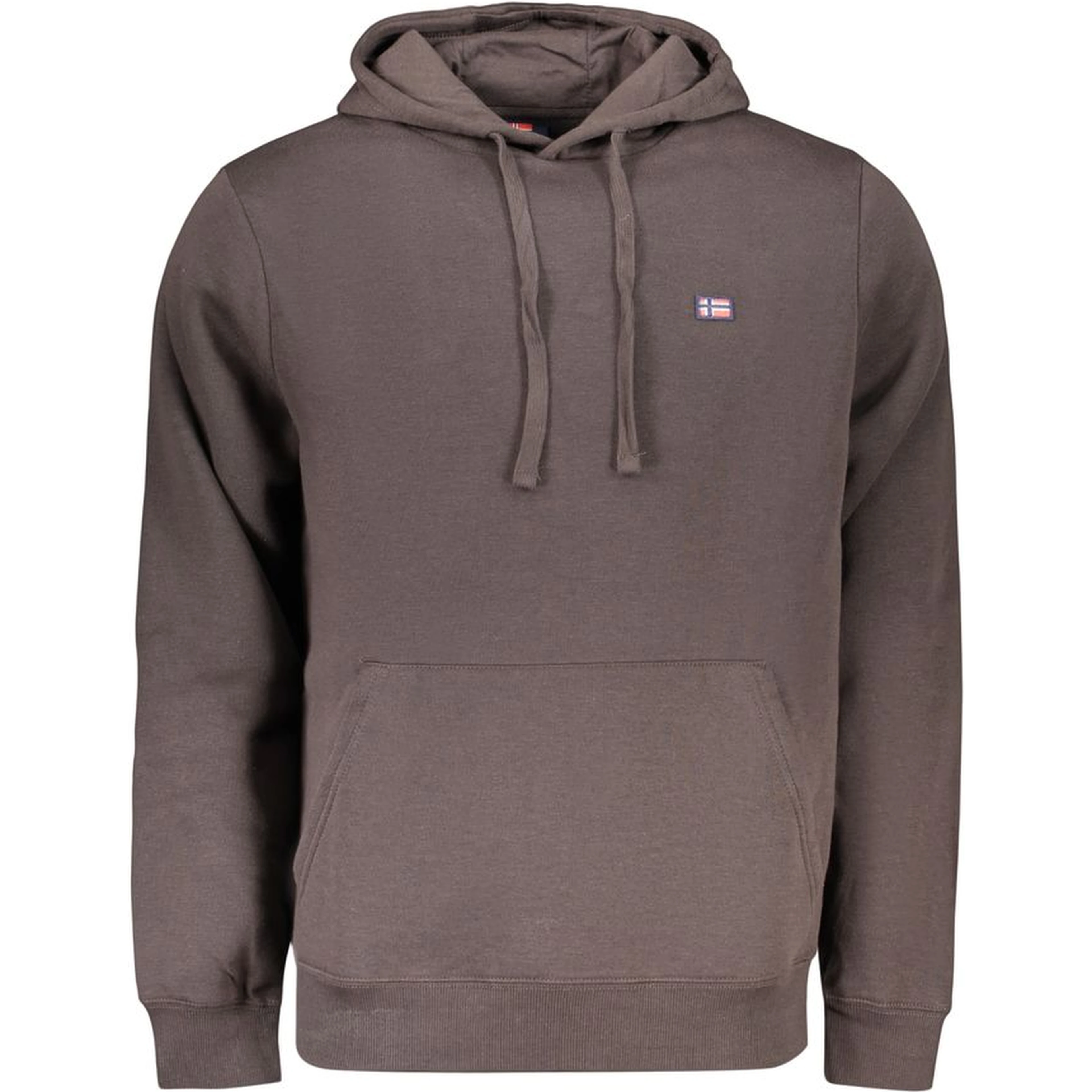 Brown Cotton Men's Sweatshirt