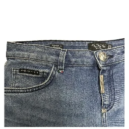 Blue Cotton Women Jean