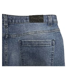 Blue Cotton Women Jean