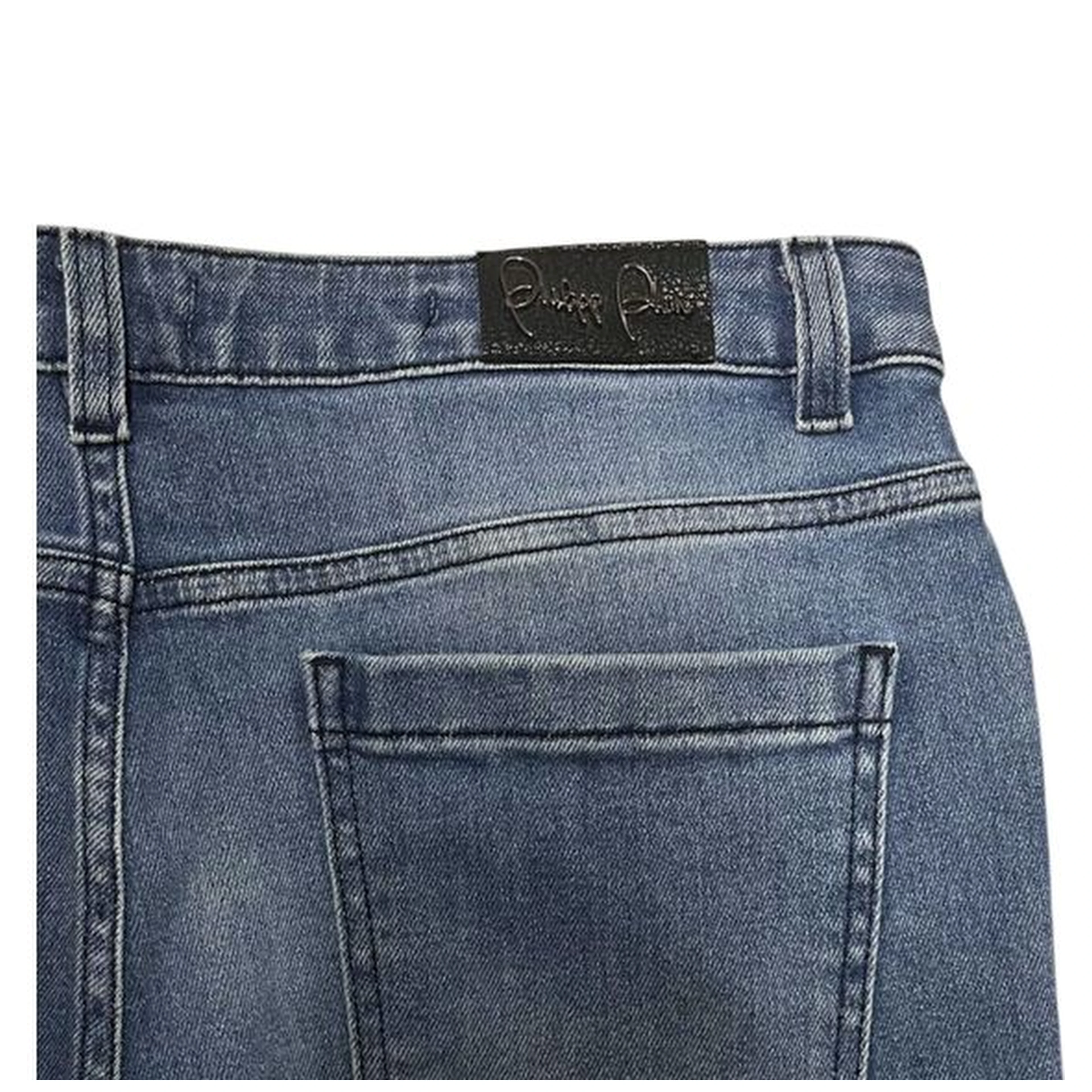 Blue Cotton Women Jean