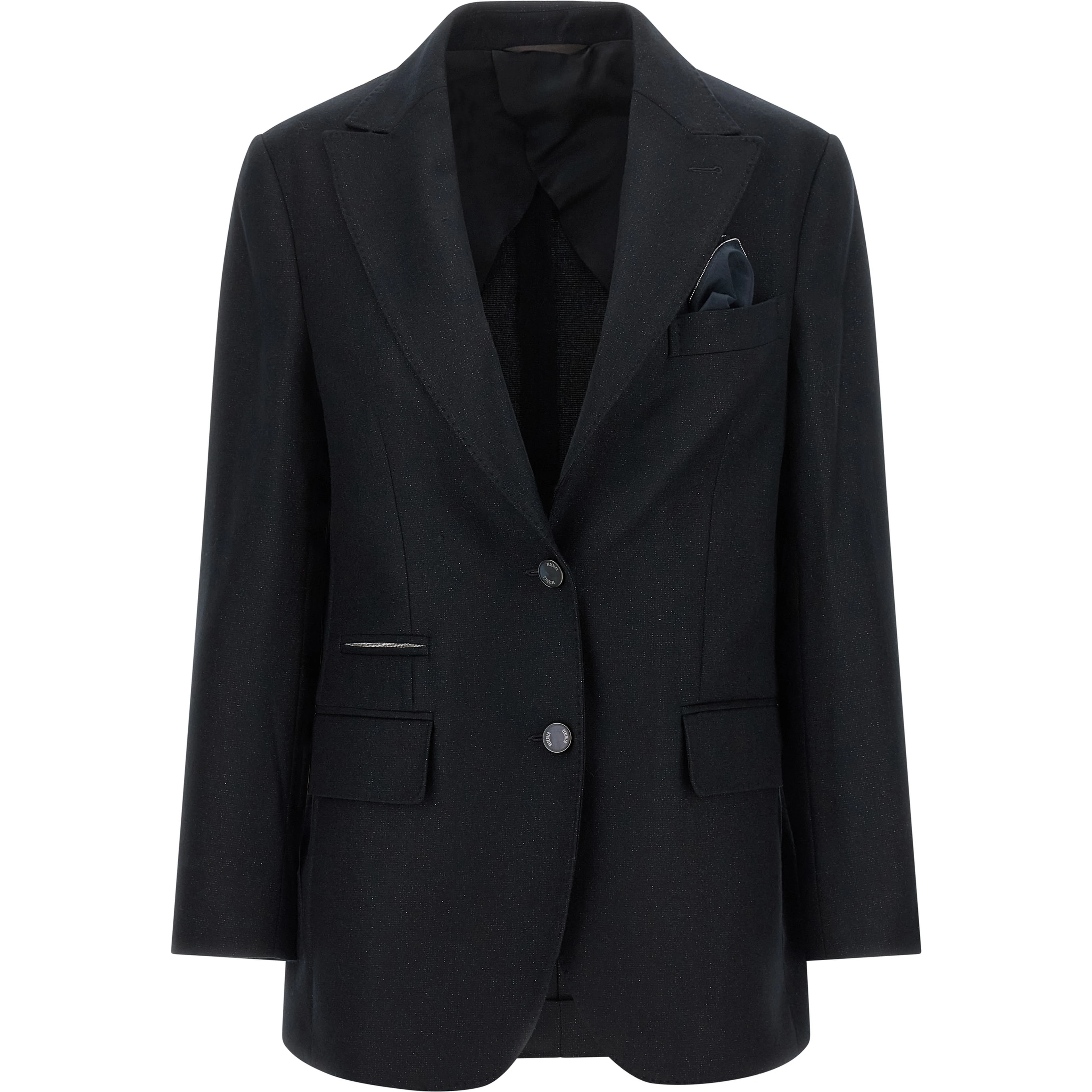 Black Virgin Wool Blazer