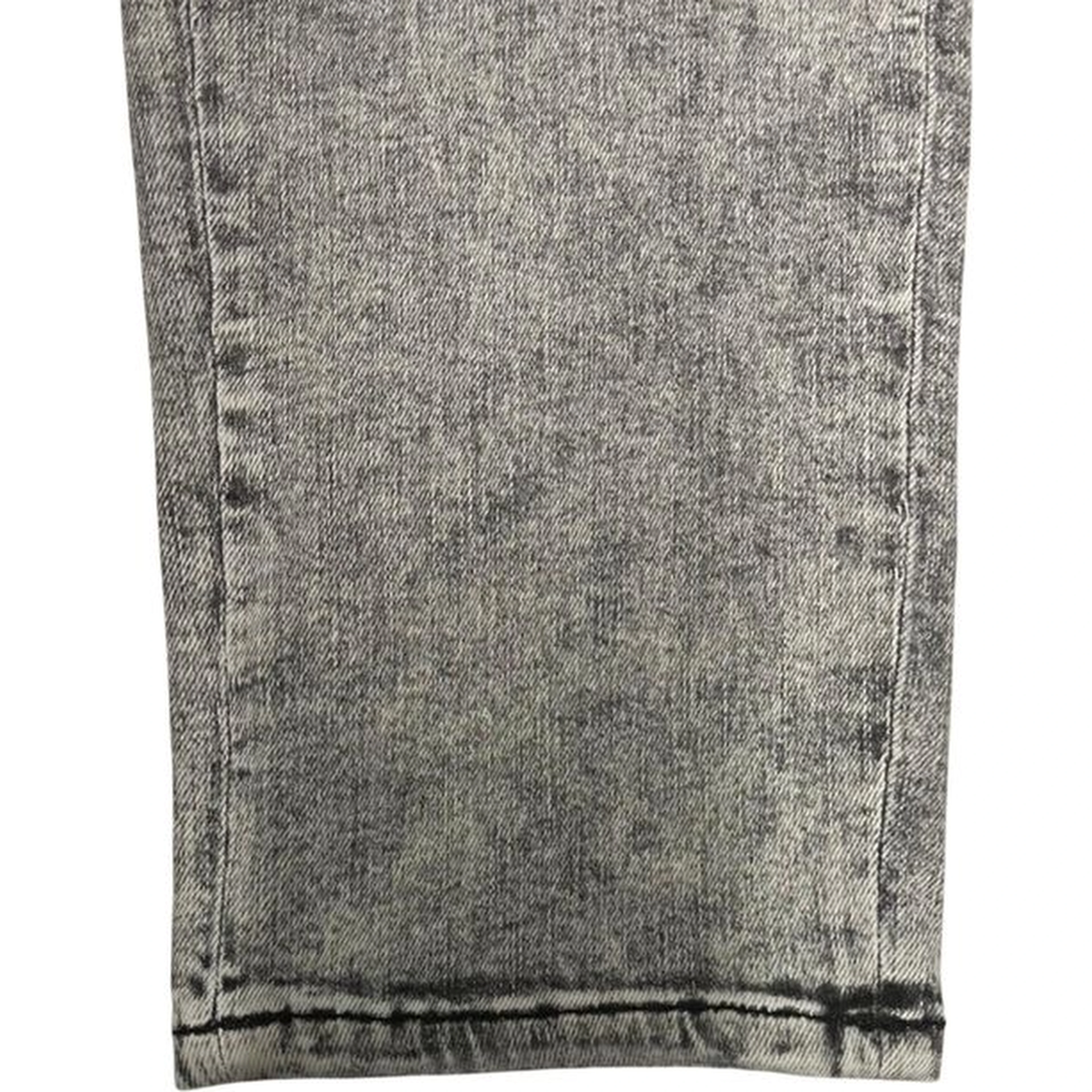 Grey Cotton Women Jeans